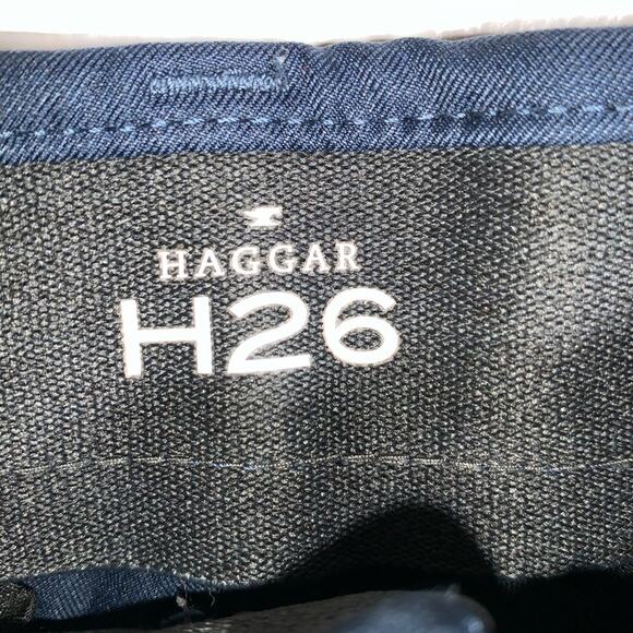Haggar H26 navy blue zippered golf pants women's size 29 - Picture 3 of 5